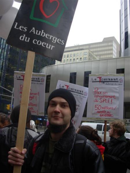 Manif du RSIQ à Ottawa-25112009