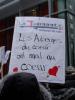 2011-02 Manifestation - Les Auberges du coeur ont le coeur brisé